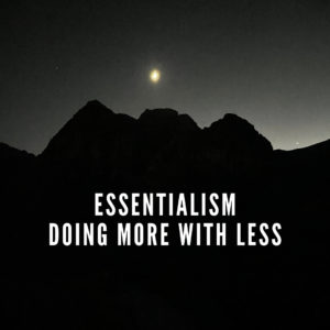 essentialism minimalist