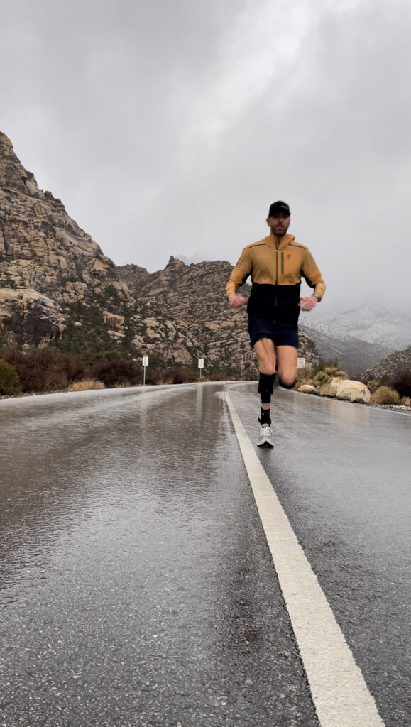 scott davidson adaptive athlete running clubfoot